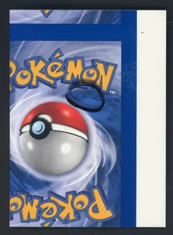 Pokemon English Blank Misprint NFC Cards Front Blank Back Miscut #10 - Image 1