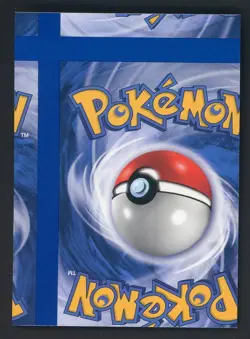 Pokemon English Blank Misprint NFC Cards Front Blank Back Miscut #1 - Image 1