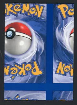 Pokemon English Blank Misprint NFC Cards Front Blank Back Miscut #8 - Image 1