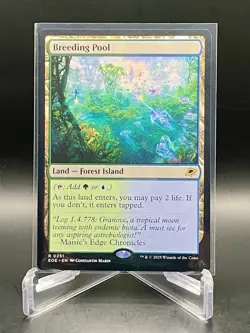 MTG Breeding Pool R 0251 Edge of Eternities Rare Non Foil Magic TCG NM/M - Image 1