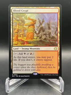 MTG Blood Crypt R 0262 Lorwyn Eclipsed Rare Magic the Gathering TCG NM/M - Image 1