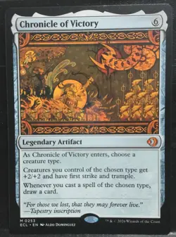 Chronicle of Victory 0253 Lorwyn Eclipsed Regular NM/M pack fresh - Image 1