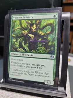 Lorwyn Eclipsed Virulent Emissary 0202, NM, Non-Foil, Pack Fresh, Ships Quickly - Image 2