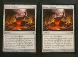 2x Omen Machine New Phyrexia NM LP Magic The Gathering MTG Tcg See Pics - Image 1