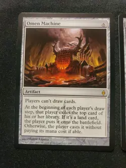 2x Omen Machine New Phyrexia NM LP Magic The Gathering MTG Tcg See Pics - Image 2