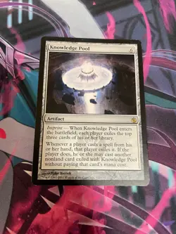 MTG - KNOWLEDGE POOL - RARE - MIRRODIN BESIEGED - LP - Image 1