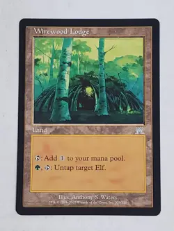 MTG Wirewood Lodge (Onslaught/Land/U) - BGM - Image 1