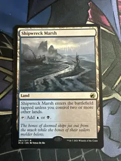 Shipwreck Marsh Innistrad: Midnight Hunt Regular Magic The Gathering Mtg - Image 1