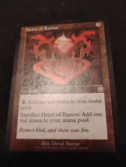 Heart of Ramos Mercadian Masques Regular Moderately Played Non Foil - Image 2