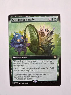 Springleaf Parade - R0039 Reg (Extended Art) - Commander: Lorwyn Eclipsed - NM - Image 1
