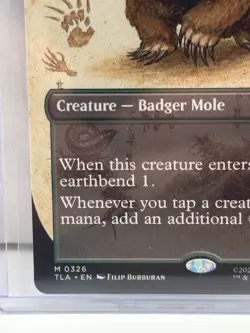 Badgermole Cub Extended Art #0326 MTG Avatar English Non-Foil - Image 5