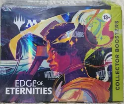 MTG EDGE OF ETERNITIES COLLECTOR BOOSTER BOX FACTORY SEALED MAGIC GATHERING - Image 1