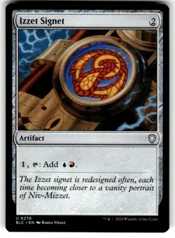 Izzet Signet Commander Regular MTG - Image 1