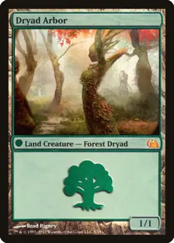 MTG - Dryad Arbor - M/NM - From the Vault: Realms - Magic The Gathering - Image 1