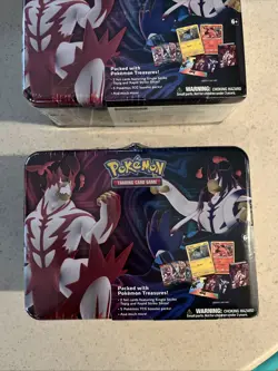 Pokemon TCG 2021 Spring Collector Chest Booster Box Sealed Lunch Box Tin Lot 2x - Image 2