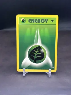 Pokemon 1st Edition Gym Heroes Grass Energy 129/132 NS1 - Image 1
