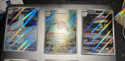 NM Pokemon Lot Collection Of (x9) Cards All Different Illustration Rare - Image 2