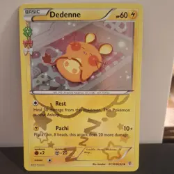 Pokemon TCG: Dedenne RC10/RC32 XY Generations Radiant Collection Holo - Image 1