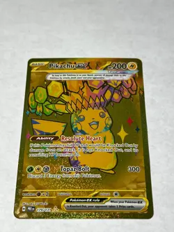 Pikachu ex 179/131 Hyper Rare Prismatic Evolutions Pokemon Near Mint - Image 1