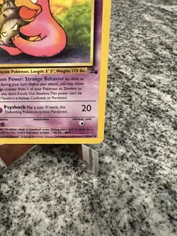 Slowbro 1st Edition 1999 Fossil Pokemon Card 43/62 - Image 4