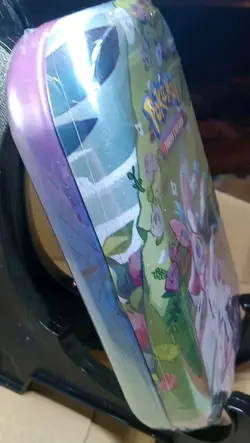 Pokemon TCG Scarlet & Violet Prismatic Evolutions Mini Tin SEALED NEW Sylveon - Image 4