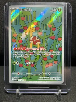 Shuckle 136/132 IR Illustration Rare Holo Pokemon 2025 Mega Evolution NM - Image 1