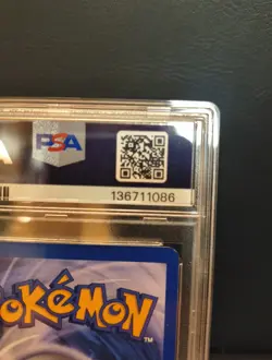 2007 Pokemon Pikachu Holo P5 Inverted Back PSA 6 - Image 3