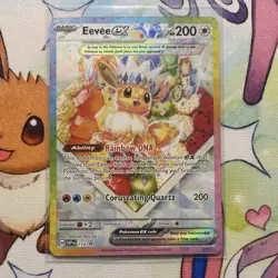 Eevee ex (174/SV-P) Sv: Prismatic Evolutions Promo Holo Pokemon TCG - Image 1