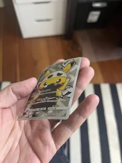 [LP] Raw Pretend Team Skull Pikachu 013/SM-P Special Holo Japanese Pokemon Card - Image 4