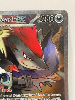 N's Zoroark ex Special Illustration Rare Pokemon TCG Journey Together 185/159 - Image 3