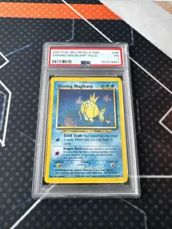 2001 POKEMON NEO REVELATION #66 SHINING MAGIKARP-HOLO PSA 1 - Image 2
