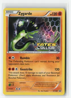 ZYGARDE XY129 PRE RELEASE PROMO POKEMON TCG LP - Image 1