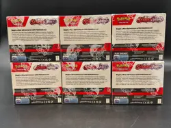 Lot of (6) Pokemon TCG Scarlet & Violet Booster Display Boxes Sealed - Image 4