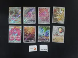 Pokemon Nacil & Heracross AR Set Lots 8 Japanese - Image 1