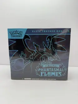 Pokemon Mega Evolution Phantasmal Flames Elite Trainer Box ETB Sealed - Image 1