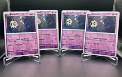 4x Duskull 018/064 Shrouded Fable Reverse Holo Playset Pokemon TCG NM/M - Image 1