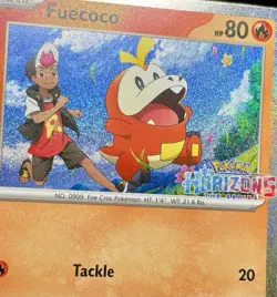 Sprigatito 191 & Fuecoco 192 Horizons Stamped Black Star Promo Set Pokemon NM/M - Image 4