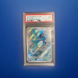 POKEMON JOURNEY TOGETHER ILLUSTRATION RARE #161 ARTICUNO PSA 9 READ DESCRIPTION - Image 1