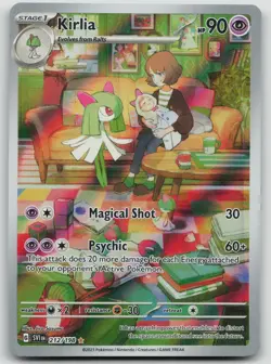 Pokemon TCG: Scarlet & Violet Base Kirlia 212/198 IR NM - Image 1