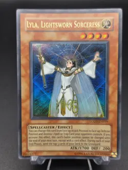 Lyla, Lightsworn Sorceress LODT-EN019 YuGiOh Light of Destruction 2008 Ultra Rar - Image 1