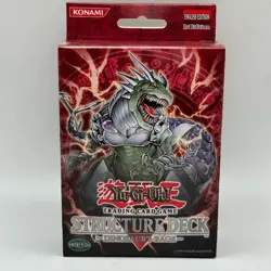 Yugioh Dinosaur's Rage 1st Edition Structure Deck Factory Sealed English - Image 1