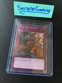 Trap Dustshoot (121) | Platinum Secret Rare | Near Mint (NM) | Yu-Gi-Oh! TCG - Image 1