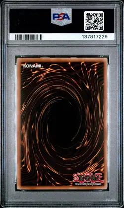 2003 Yu-Gi-Oh! Dark Paladin DMG-001 PSA 9 - Image 2