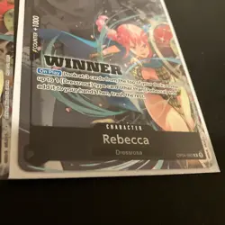 One Piece TCG Rebecca OP04-092 Winner Pack 2025 Vol. 2 x2 - Image 3