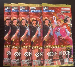 One Piece TCG EB-03 Heroines Edition 5 Pack Lot FAST SHIP!! - Image 1