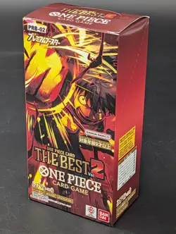 One Piece TCG The Best Vol.2 Premium Booster Box PRB-02 Japanese Sealed #1 - Image 1