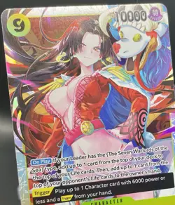 2x Boa Hancock Lot- OP14-112 & EB04-027 SR/R One Piece The Azure Sea's Seven NM - Image 3