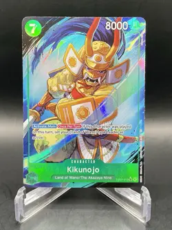 One Piece Kikunojo SR EB04-012 (Alternate Art) The Azure Sea's Seven Foil NM/M - Image 1