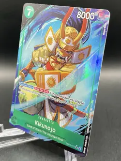 One Piece Kikunojo SR EB04-012 (Alternate Art) The Azure Sea's Seven Foil NM/M - Image 2