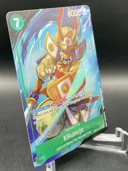 One Piece Kikunojo SR EB04-012 (Alternate Art) The Azure Sea's Seven Foil NM/M - Image 3